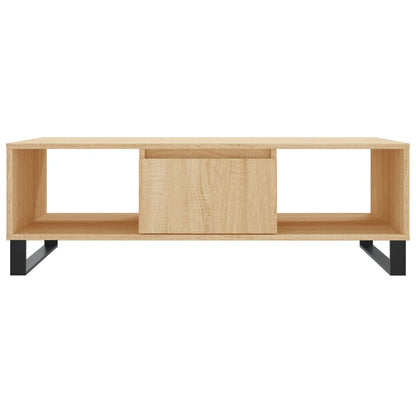 Tavolino da Salotto Rovere Sonoma 104x60x35cm Legno Multistrato