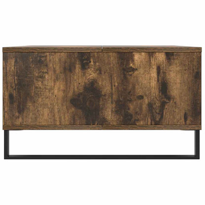 Tavolino da Salotto Rovere Fumo 104x60x35 cm Legno Multistrato