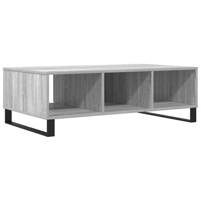 Tavolino da Salotto Grigio Sonoma 104x60x35cm Legno Multistrato
