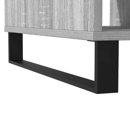 Tavolino da Salotto Grigio Sonoma 104x60x35cm Legno Multistrato