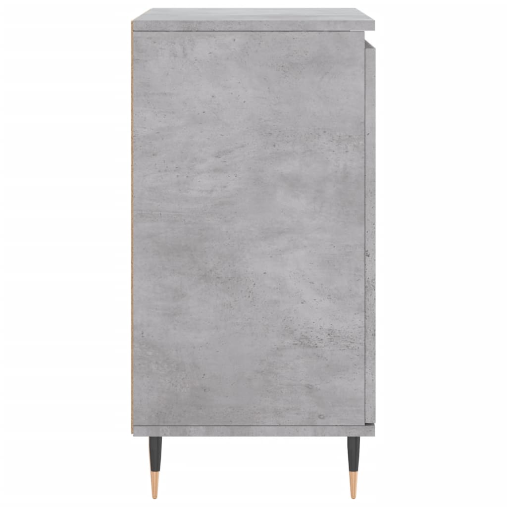 Credenza Grigio Cemento 60x35x70 cm in Legno Multistrato - homemem39