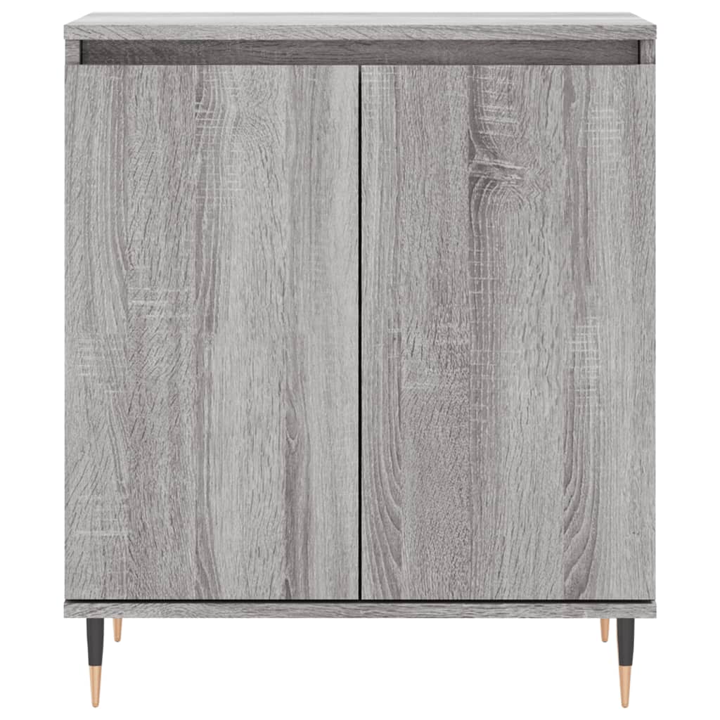 Credenza Grigio Sonoma 60x35x70 cm in Legno Multistrato - homemem39