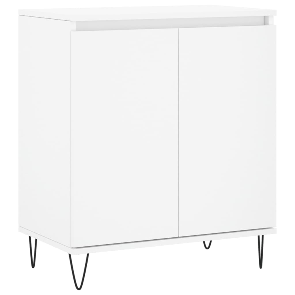Credenza Bianca 60x35x70 cm in Legno Multistrato - homemem39