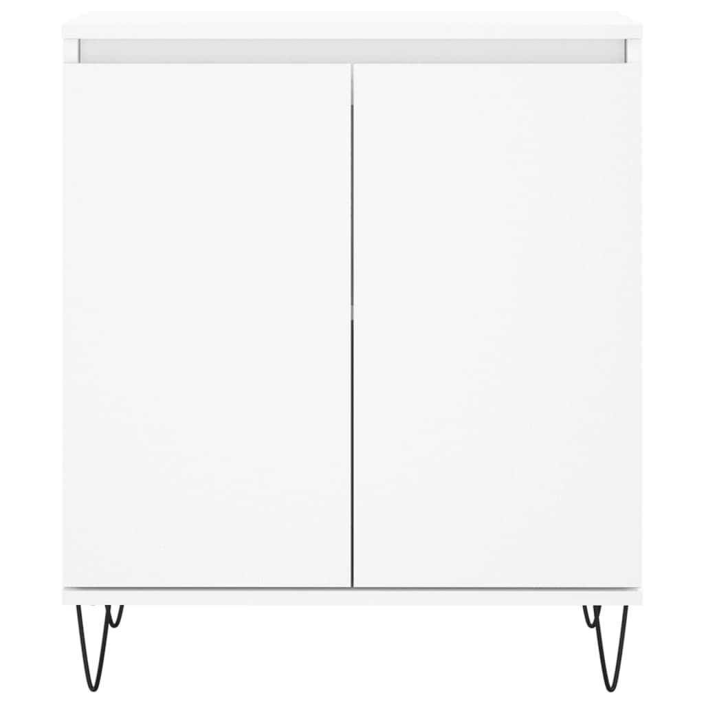 Credenza Bianca 60x35x70 cm in Legno Multistrato