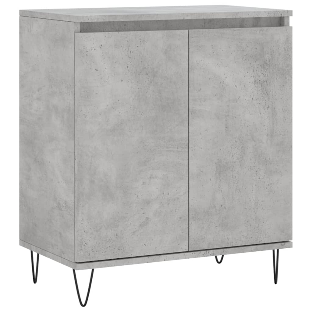 Credenza Grigio Cemento 60x35x70 cm in Legno Multistrato - homemem39