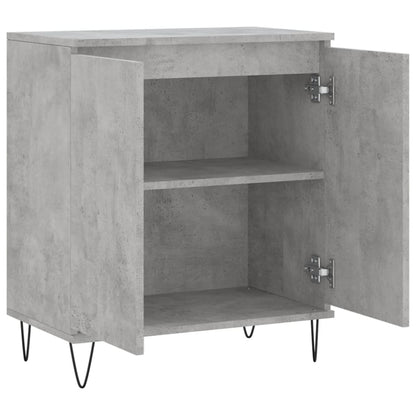 Credenza Grigio Cemento 60x35x70 cm in Legno Multistrato - homemem39