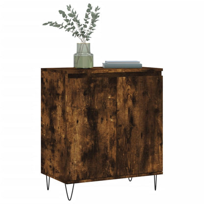 Credenza Rovere Fumo 60x35x70 cm in Legno Multistrato - homemem39