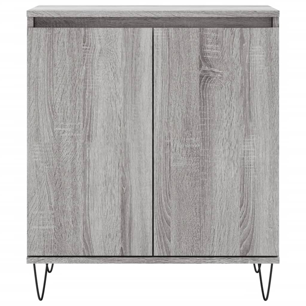 Credenza Grigio Sonoma 60x35x70 cm in Legno Multistrato - homemem39