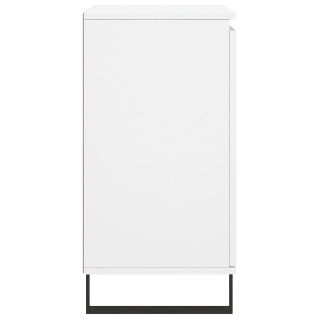 Credenza Bianca 60x35x70 cm in Legno Multistrato
