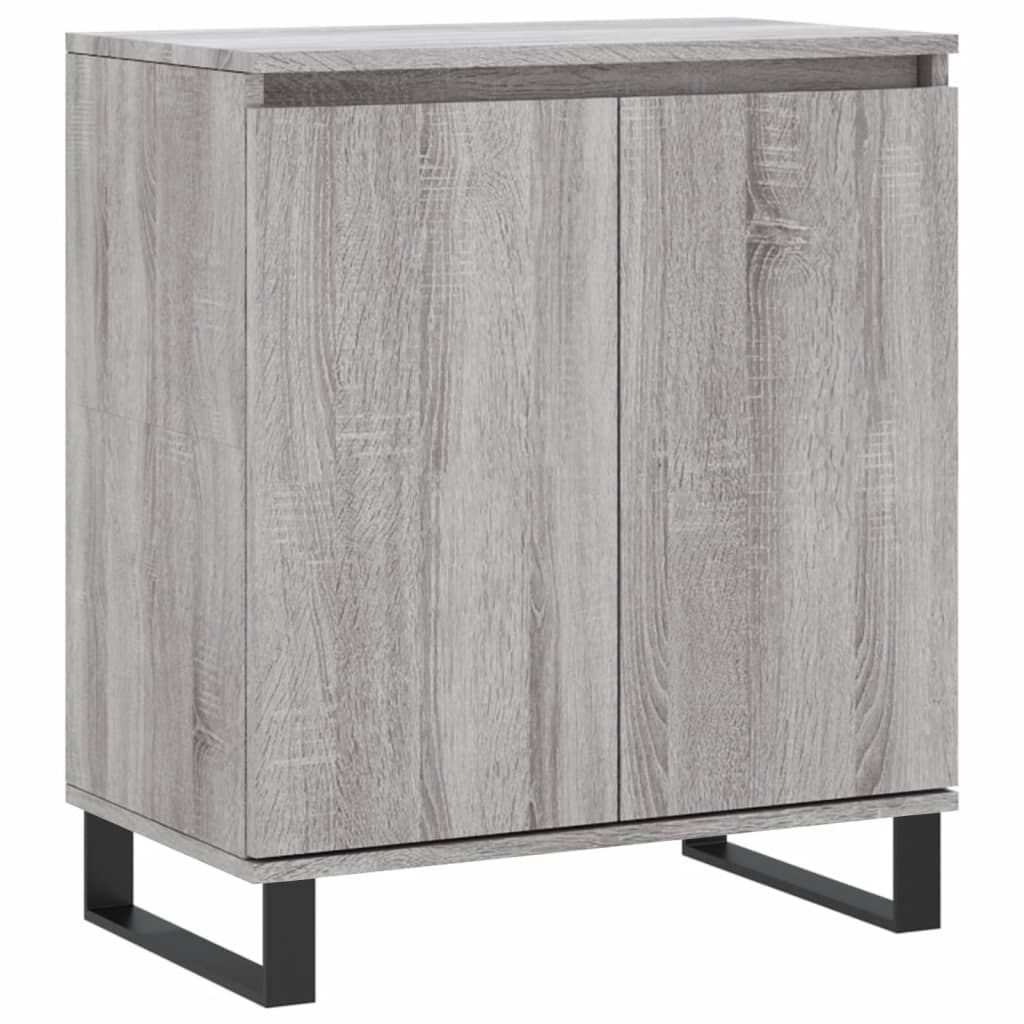 Credenza Grigio Sonoma 60x35x70 cm in Legno Multistrato - homemem39