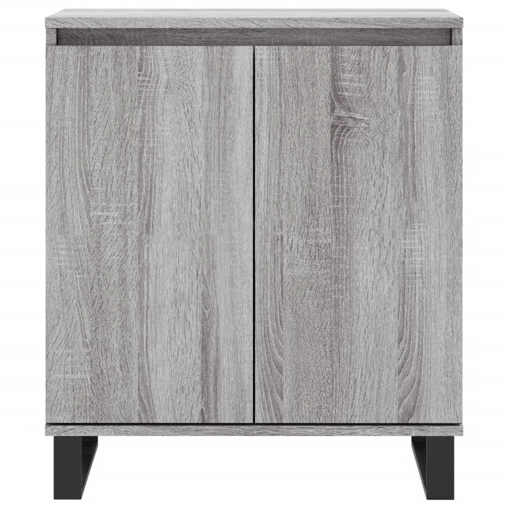 Credenza Grigio Sonoma 60x35x70 cm in Legno Multistrato - homemem39