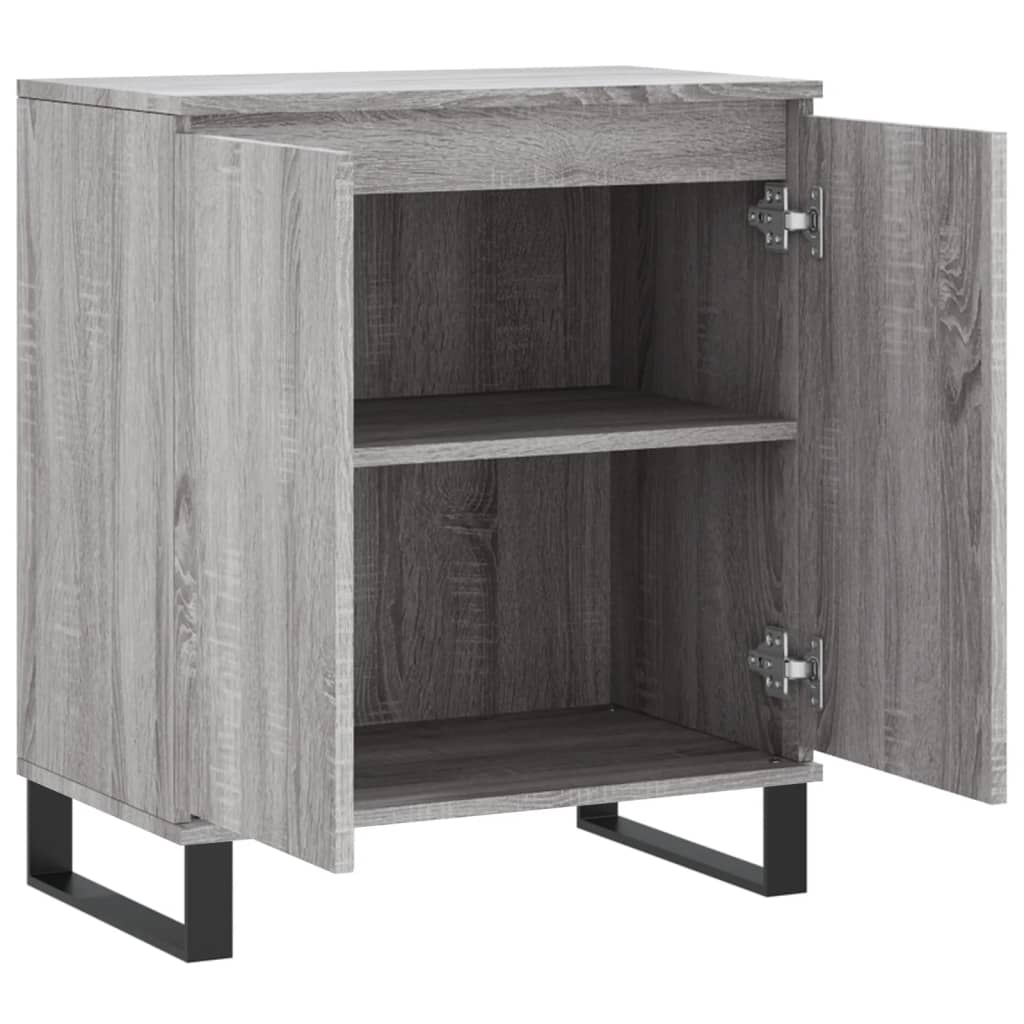 Credenza Grigio Sonoma 60x35x70 cm in Legno Multistrato - homemem39