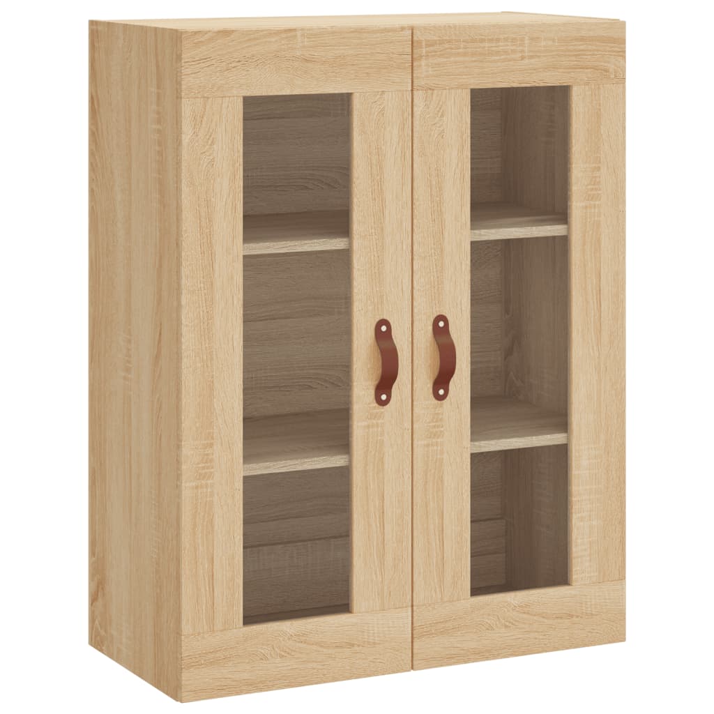 Mobile a Parete Rovere Sonoma 69,5x34x90 cm | homemem39