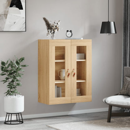 Mobile a Parete Rovere Sonoma 69,5x34x90 cm | homemem39