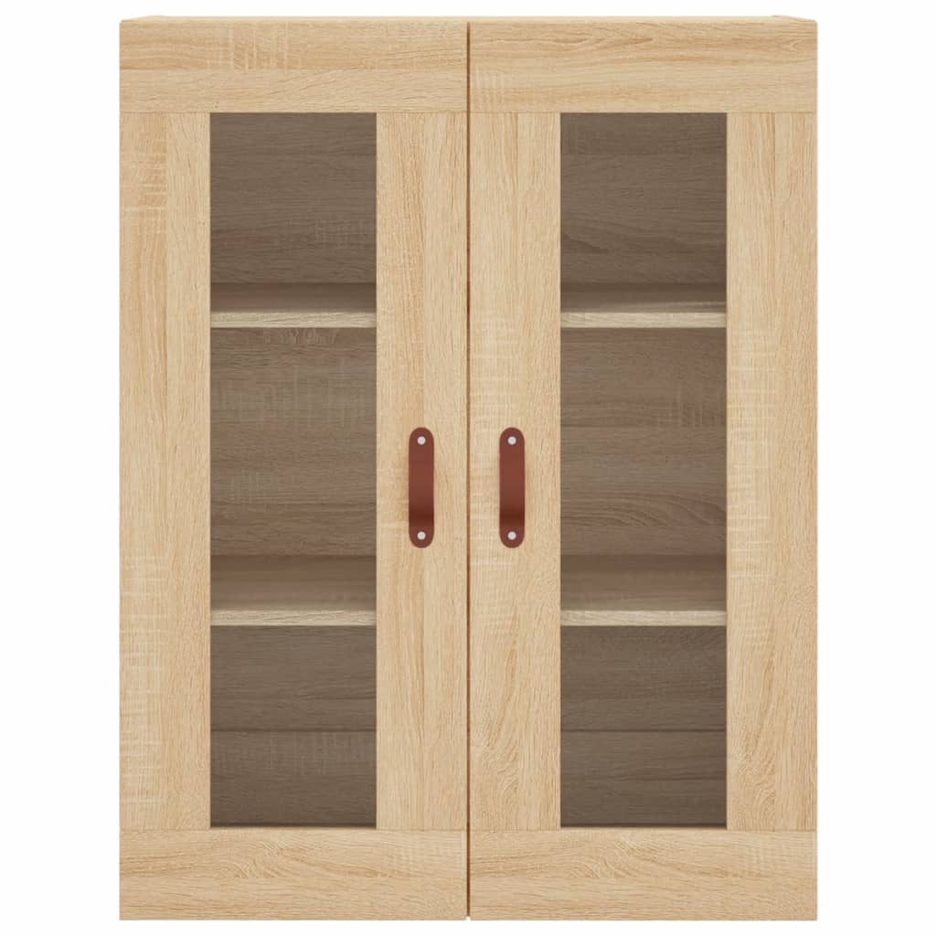 Mobile a Parete Rovere Sonoma 69,5x34x90 cm | homemem39