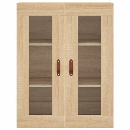 Mobile a Parete Rovere Sonoma 69,5x34x90 cm | homemem39