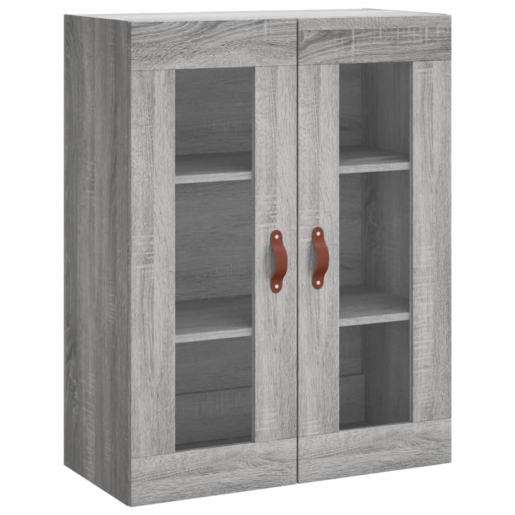 Mobile a Parete Grigio Sonoma 69,5x34x90 cm | homemem39