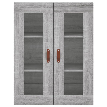 Mobile a Parete Grigio Sonoma 69,5x34x90 cm | homemem39