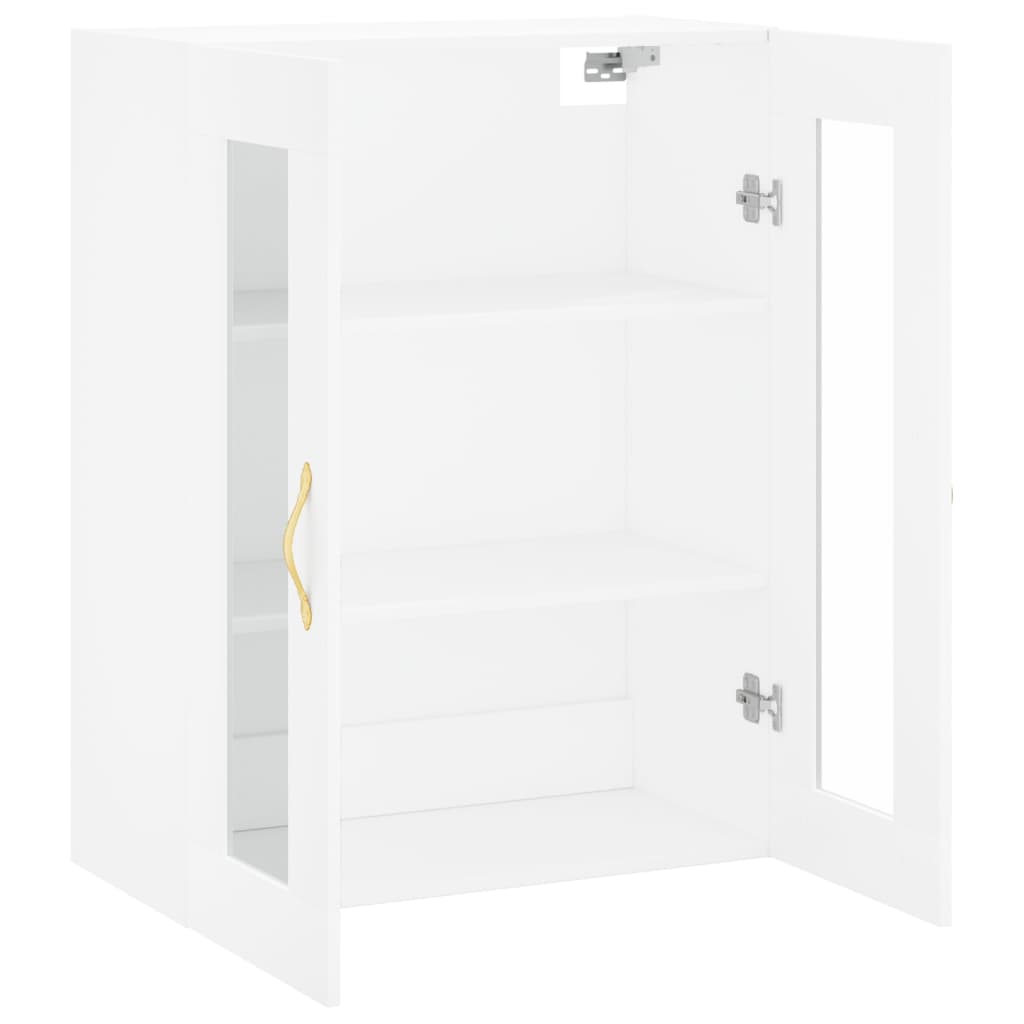 Mobile a Parete Bianco 69,5x34x90 cm - homemem39