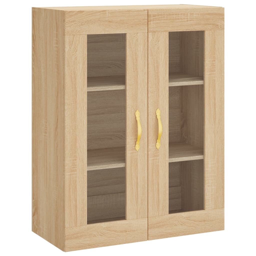 Mobile a Parete Rovere Sonoma 69,5x34x90 cm | homemem39