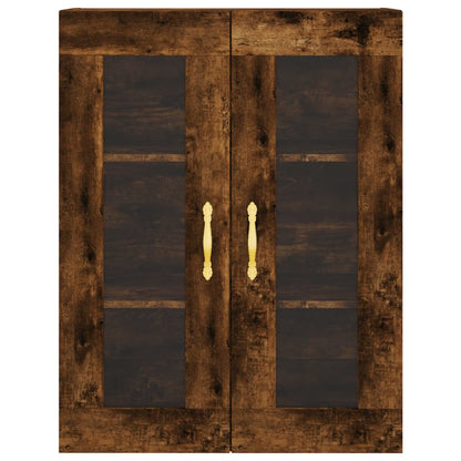 Mobile a Parete Rovere Fumo 69,5x34x90 cm