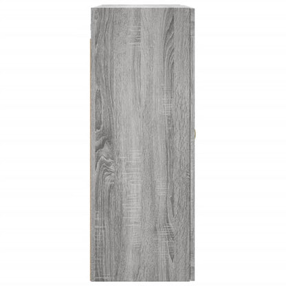 Mobile a Parete Grigio Sonoma 69,5x34x90 cm