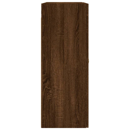 Brown Oak Wall Cabinet 69.5x34x90 cm