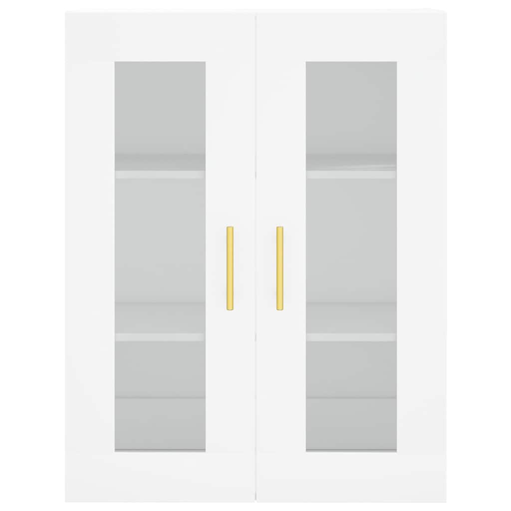 Mobile a Parete Bianco 69,5x34x90 cm