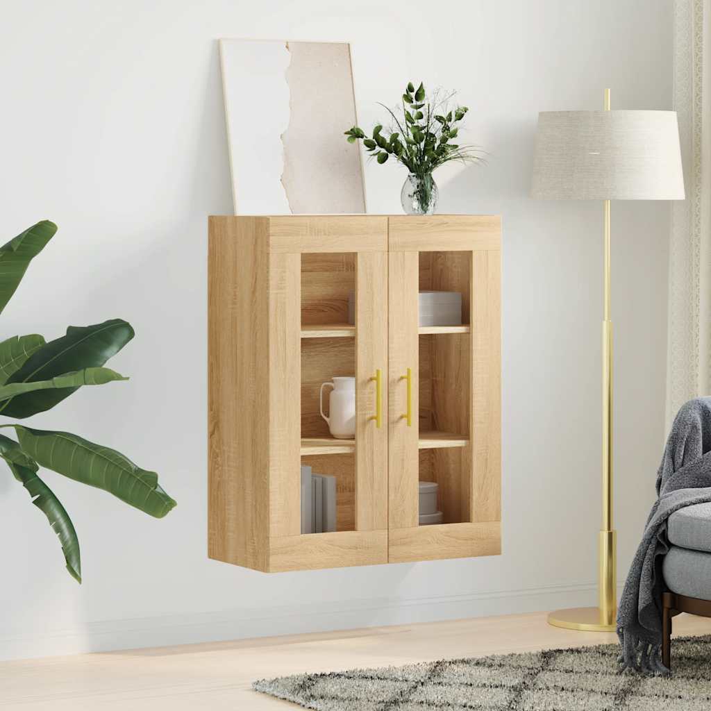 Mobile a Parete Rovere Sonoma 69,5x34x90 cm