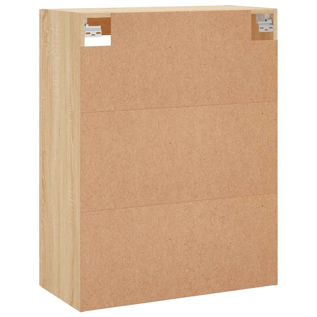 Mobile a Parete Rovere Sonoma 69,5x34x90 cm | homemem39