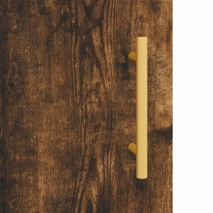 Mobile a Parete Rovere Fumo 69,5x34x90 cm