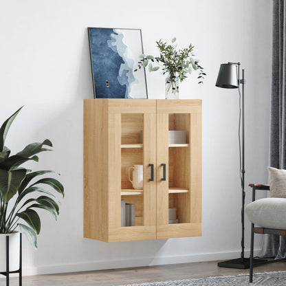 Mobile a Parete Rovere Sonoma 69,5x34x90 cm | homemem39