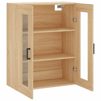 Mobile a Parete Rovere Sonoma 69,5x34x90 cm | homemem39