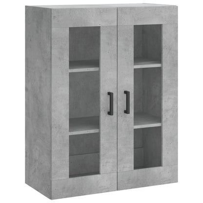 Mobile a Parete Grigio Cemento 69,5x34x90 cm | homemem39