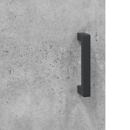 Mobile a Parete Grigio Cemento 69,5x34x90 cm | homemem39