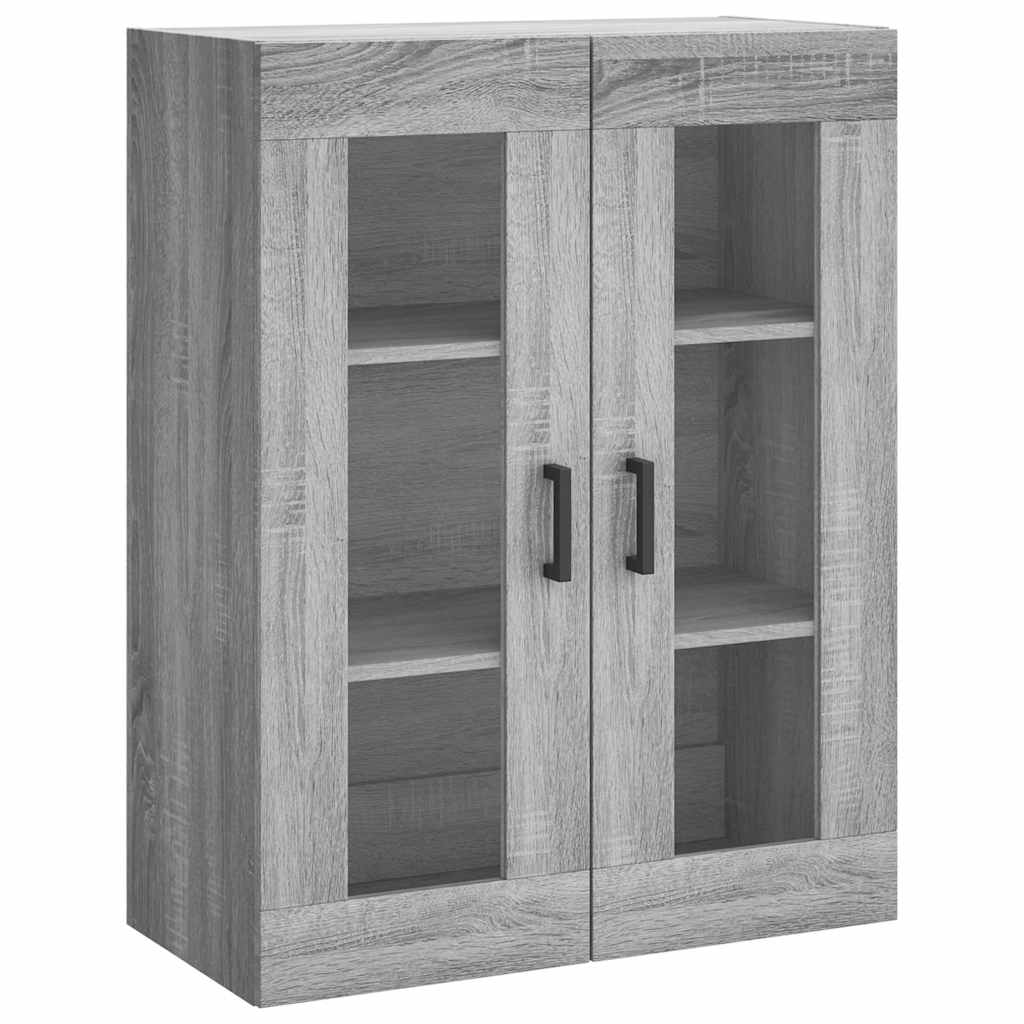 Mobile a Parete Grigio Sonoma 69,5x34x90 cm | homemem39