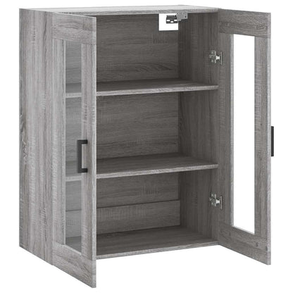 Mobile a Parete Grigio Sonoma 69,5x34x90 cm | homemem39