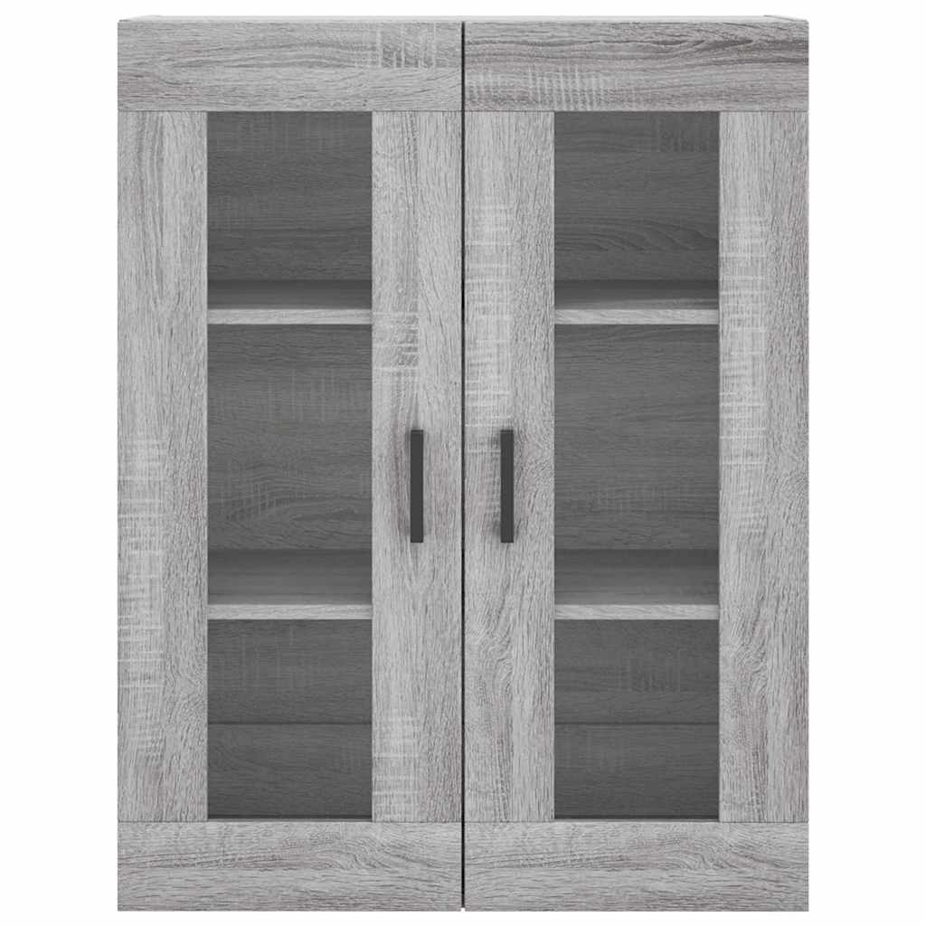 Mobile a Parete Grigio Sonoma 69,5x34x90 cm | homemem39