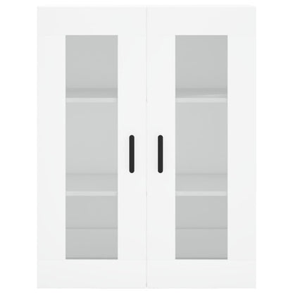 Mobile a Parete Bianco 69,5x34x90 cm - homemem39