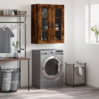 Mobile a Parete Rovere Fumo 69,5x34x90 cm - homemem39