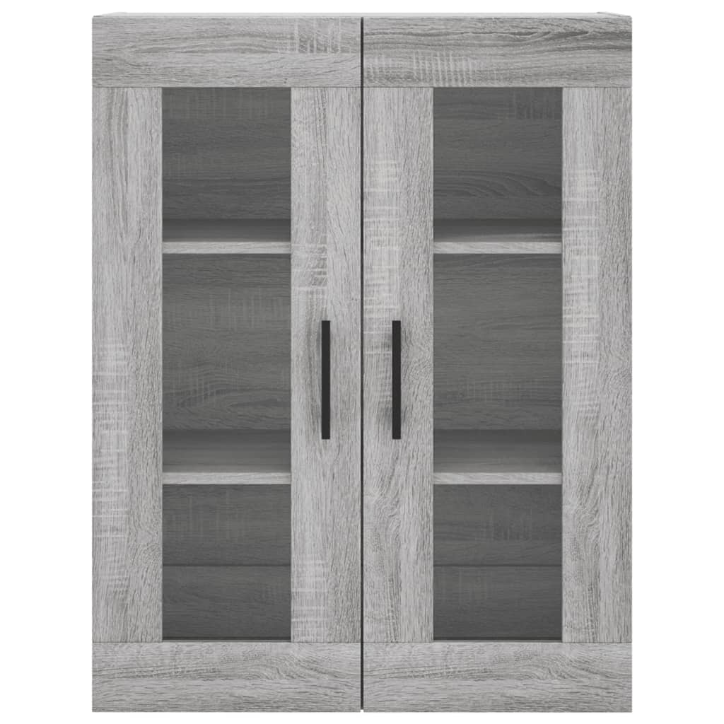 Mobile a Parete Grigio Sonoma 69,5x34x90 cm - homemem39