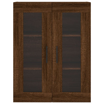 Mobile a Parete Rovere Marrone 69,5x34x90 cm