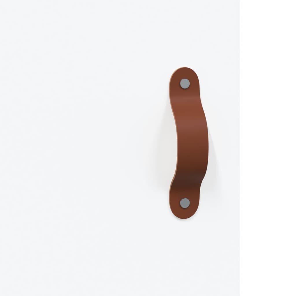 Mobile a Parete Bianco 34,5x34x90 cm - homemem39