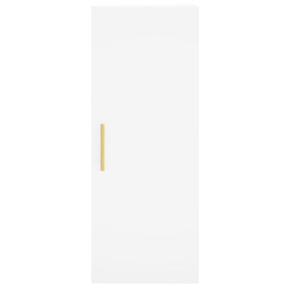 Mobile a Parete Bianco 34,5x34x90 cm - homemem39