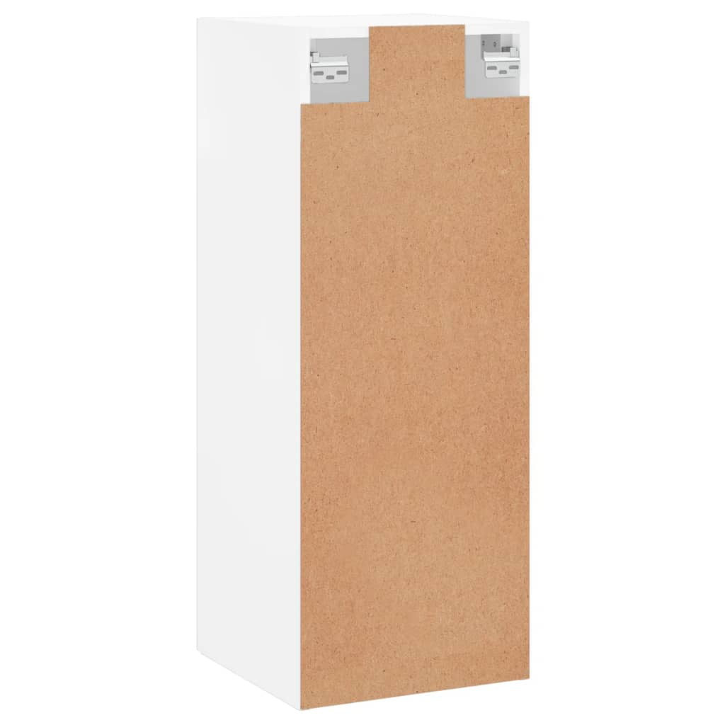 Mobile a Parete Bianco 34,5x34x90 cm