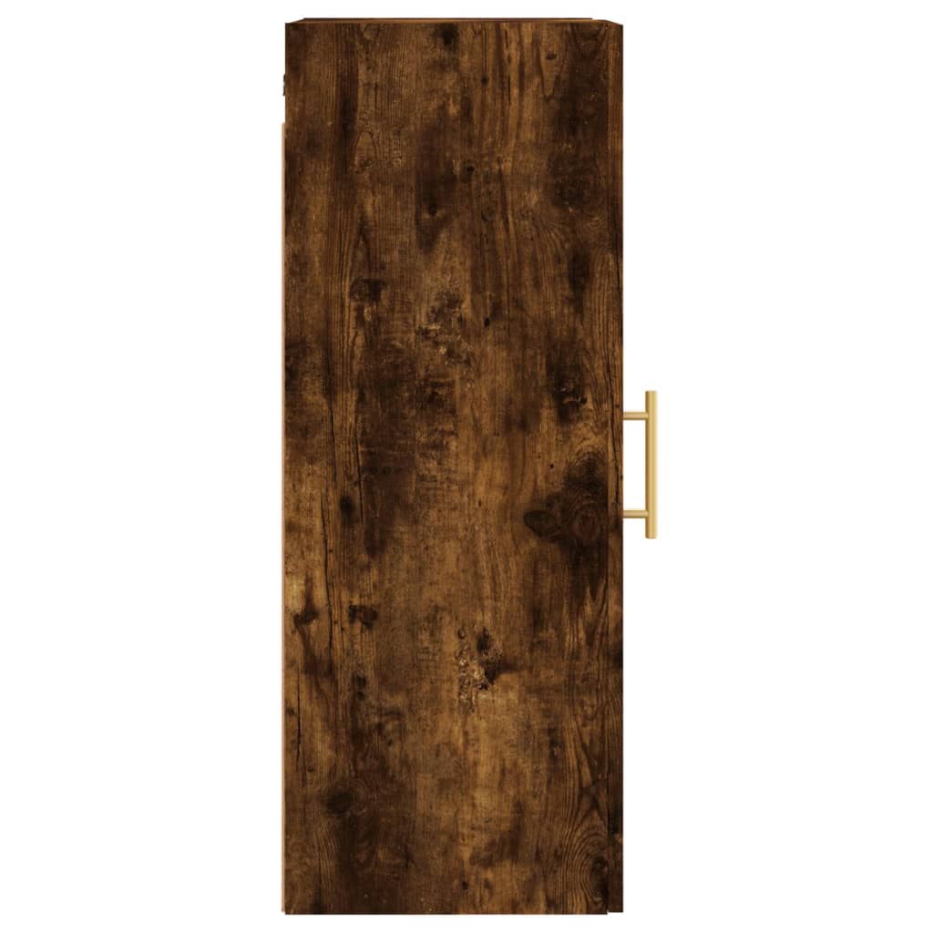 Mobile a Parete Rovere Fumo 34,5x34x90 cm
