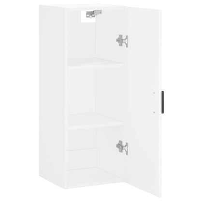 Mobile a Parete Bianco 34,5x34x90 cm - homemem39