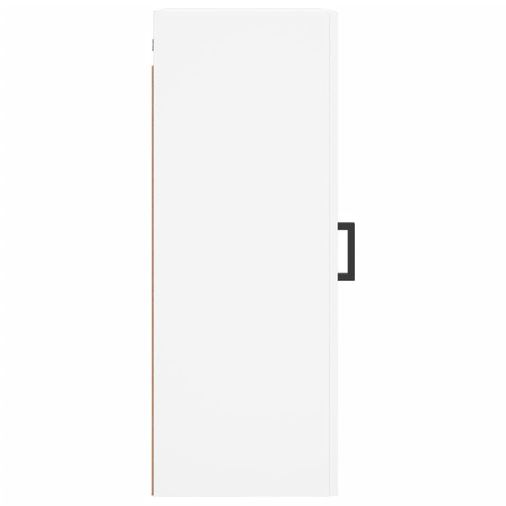 Mobile a Parete Bianco 34,5x34x90 cm - homemem39