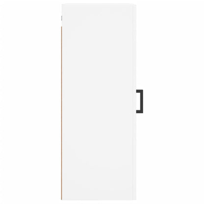Mobile a Parete Bianco 34,5x34x90 cm - homemem39