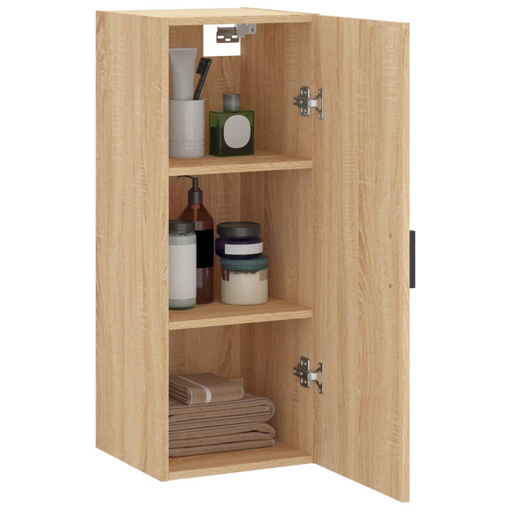 Mobile a Parete Rovere Sonoma 34,5x34x90 cm | homemem39